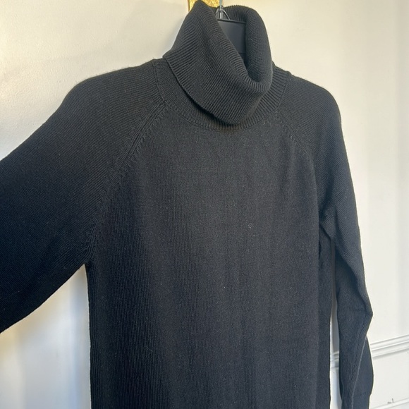 One Grey Day Black Revolve Rassi Midi Turtleneck Sweater Dress XSMALL - Picture 6 of 8